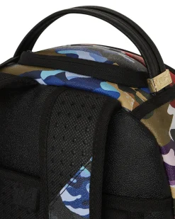 SLICED AND DICED CAMO BACKPACK