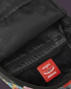 SLICED AND DICED CAMO BACKPACK