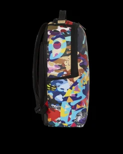 SLICED AND DICED CAMO BACKPACK