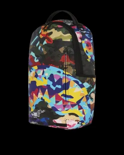 SLICED AND DICED CAMO BACKPACK