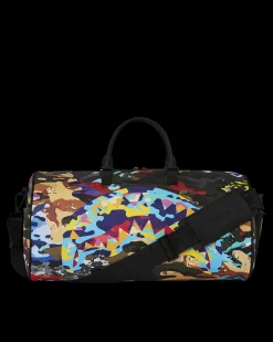 SLICED AND DICED CAMO DUFFLE