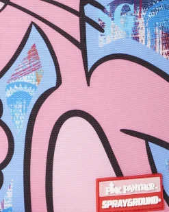 SMALL BACKPACK: PINK PANTHER ART CLASS