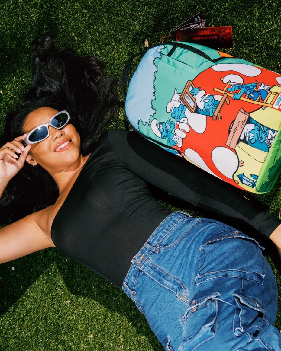 SMURFS MUSHROOM VILLAGE BACKPACK