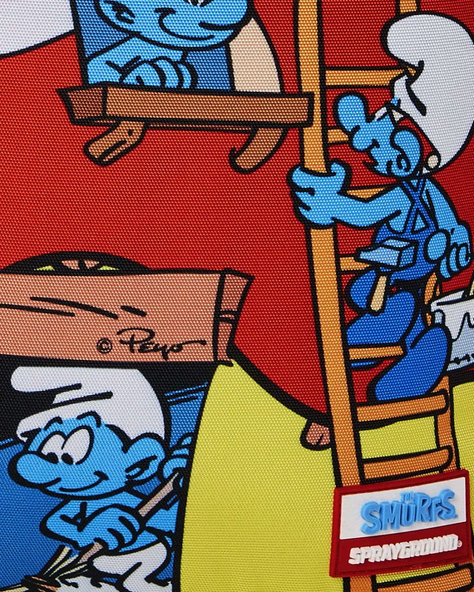 SMURFS MUSHROOM VILLAGE BACKPACK