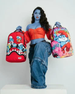 SMURFS SHARK BOUNCE BACKPACK