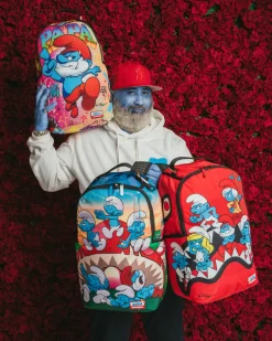 SMURFS SHARK BOUNCE BACKPACK