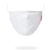 SNOW LEOPARD POLYESTER FACE MASK