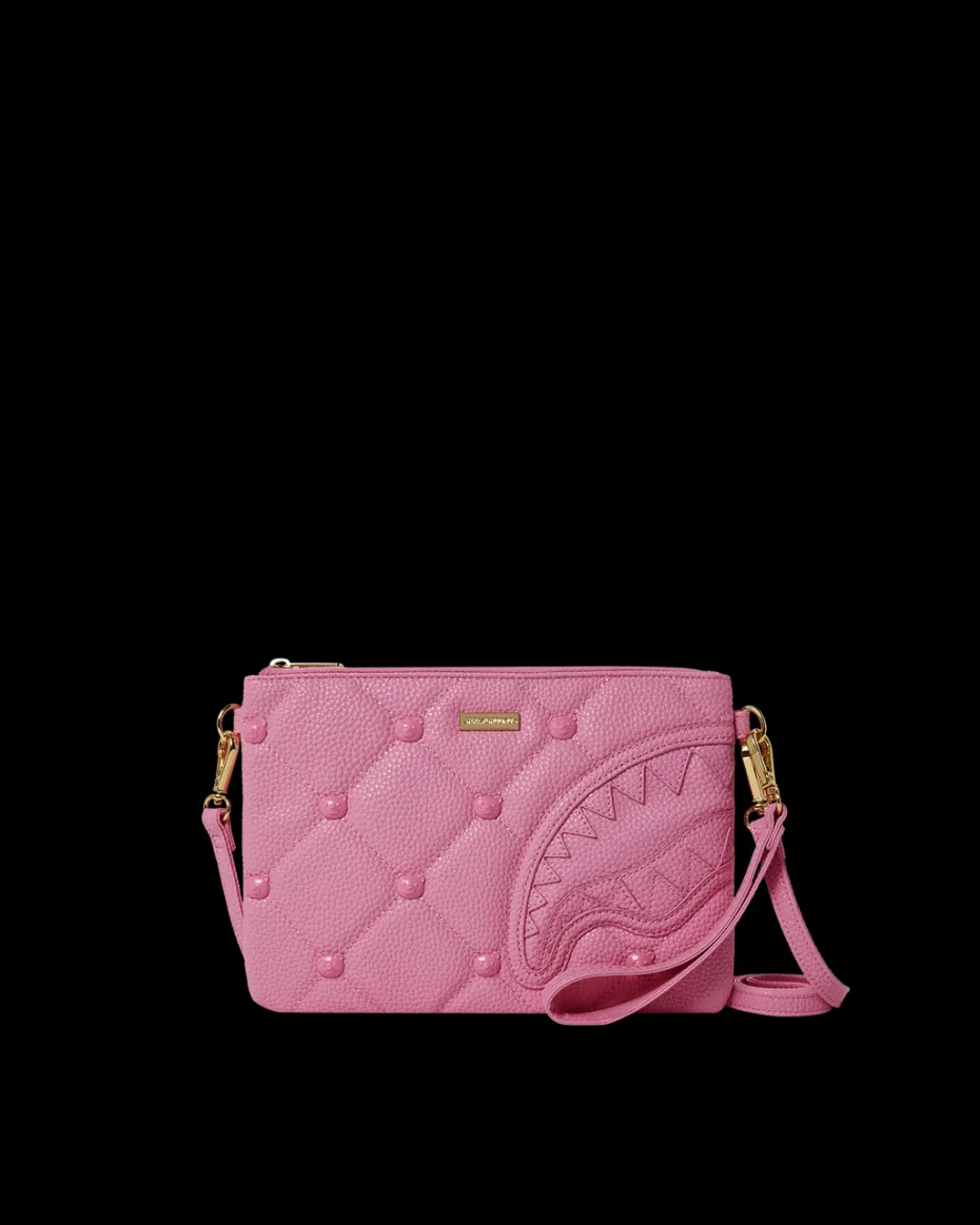 SORBET STUNNA BEAR STUD CROSSOVER CLUTCH