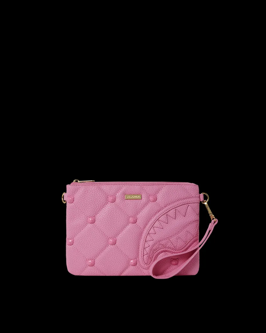 SORBET STUNNA BEAR STUD CROSSOVER CLUTCH