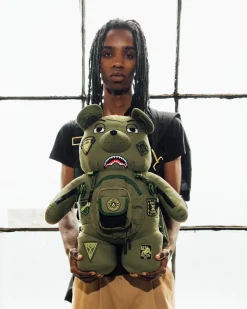 SPECIAL OPS FULL THROTTLE MONEYBEAR TEDDYBEAR BACKPACK