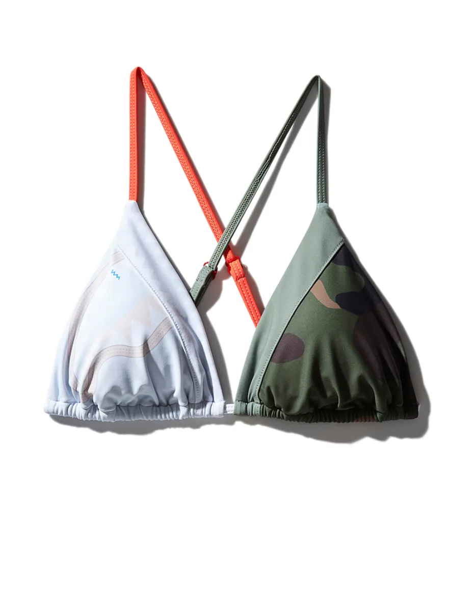 SPLIT BITE CAMO BIKINI