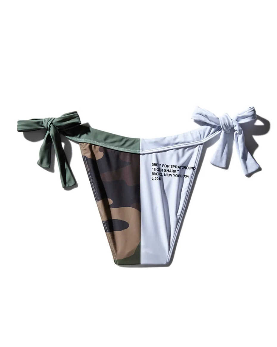 SPLIT BITE CAMO BIKINI