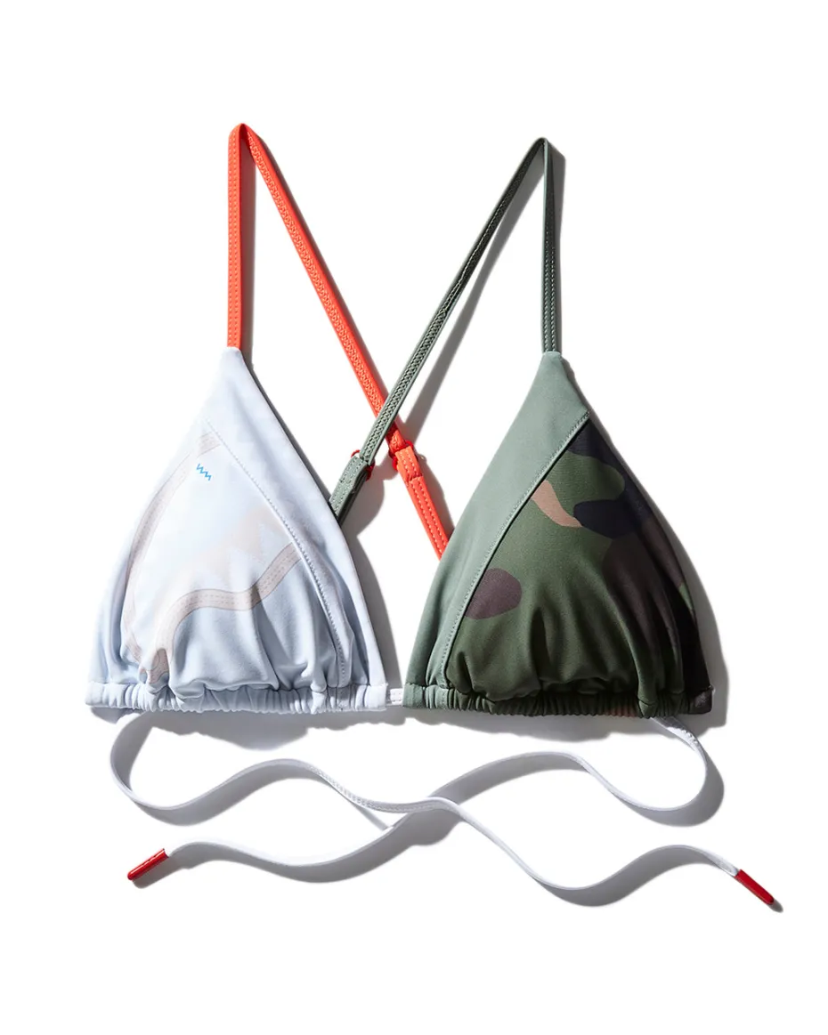 SPLIT BITE CAMO BIKINI