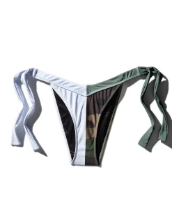 SPLIT BITE CAMO BIKINI