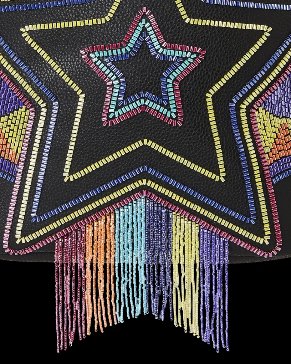 STAR RACER A.I.7 SANDFLOWER COLLAB BEADED BACKPACK