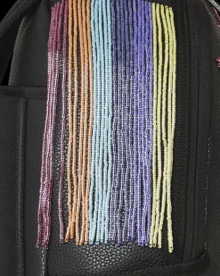 STAR RACER A.I.7 SANDFLOWER COLLAB BEADED BACKPACK