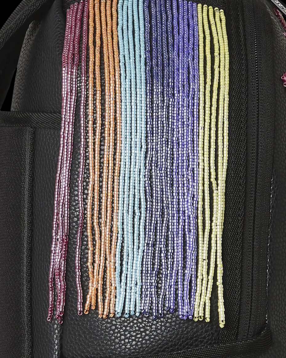 STAR RACER A.I.7 SANDFLOWER COLLAB BEADED BACKPACK