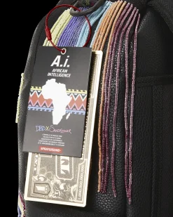 STAR RACER A.I.7 SANDFLOWER COLLAB BEADED BACKPACK