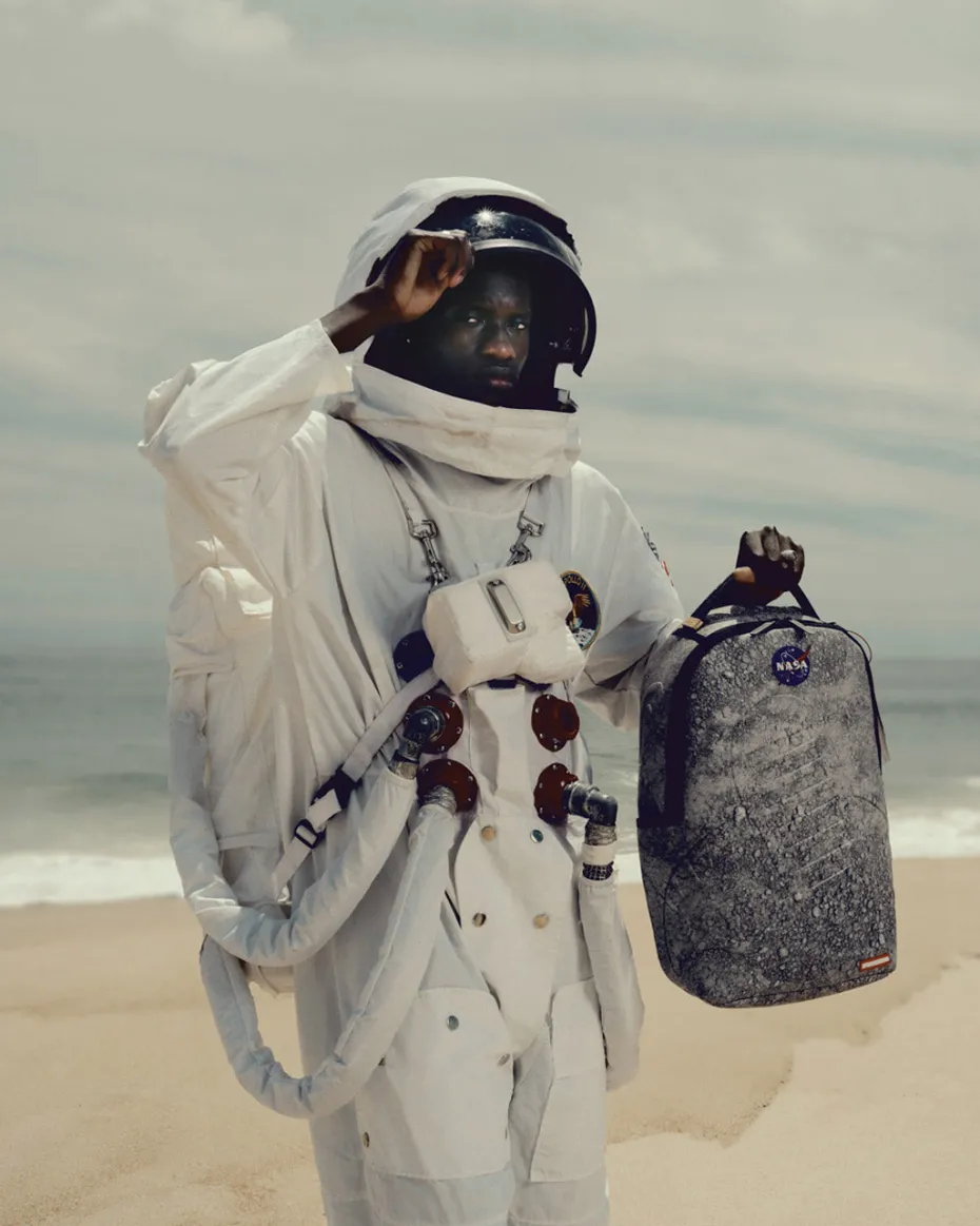 STEP INTO THE FUTURE - NASA COLLAB MOON SHARK 3D MOLDED