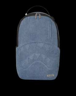 STONE WASH 3D SHARK BACKPACK