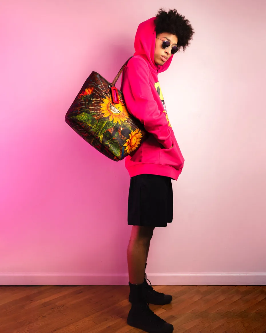 SUNFLOWER GRIN RON ENGLISH COLLAB TOTE