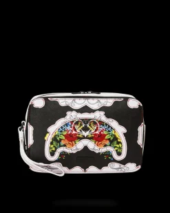 THE FLORAL CUT TOILETRY BAG