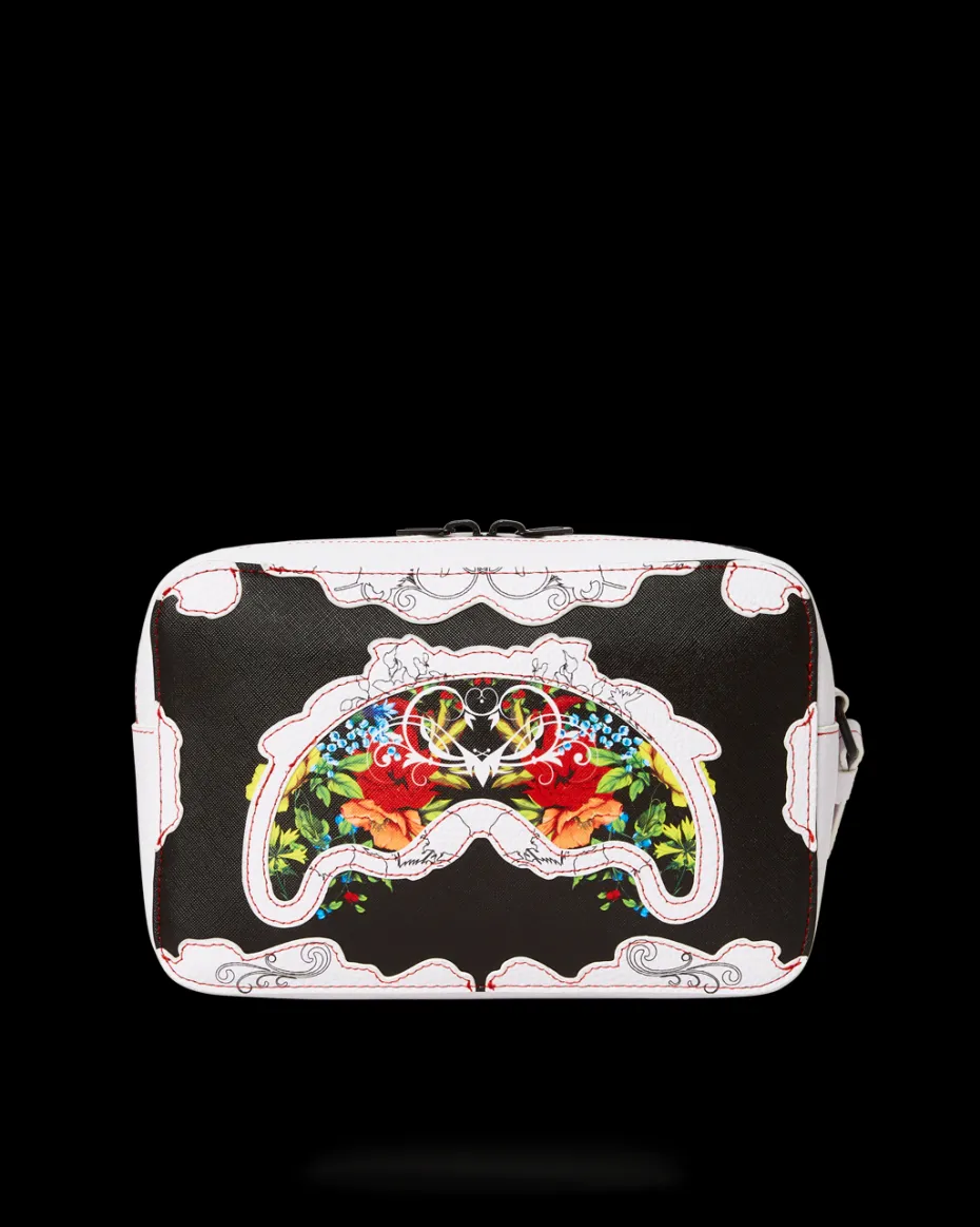 THE FLORAL CUT TOILETRY BAG