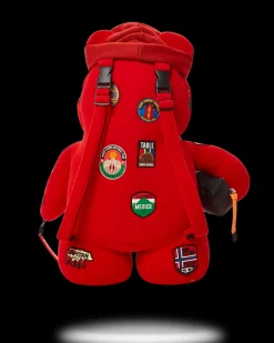 THE GLOBAL EXPEDITION MONEYBEAR TEDDYBEAR BACKPACK