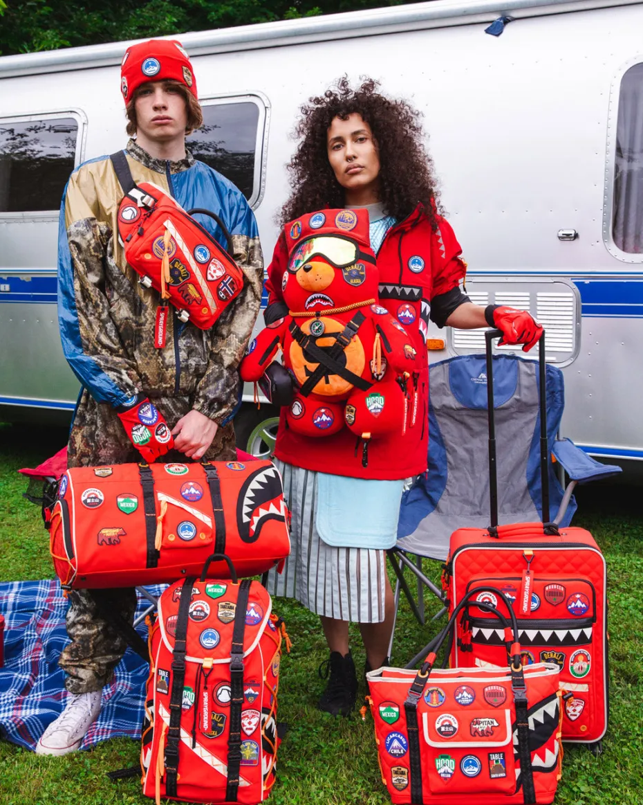 THE GLOBAL EXPEDITION MONEYBEAR TEDDYBEAR BACKPACK