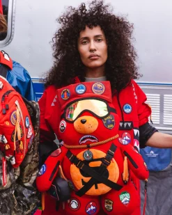 THE GLOBAL EXPEDITION MONEYBEAR TEDDYBEAR BACKPACK