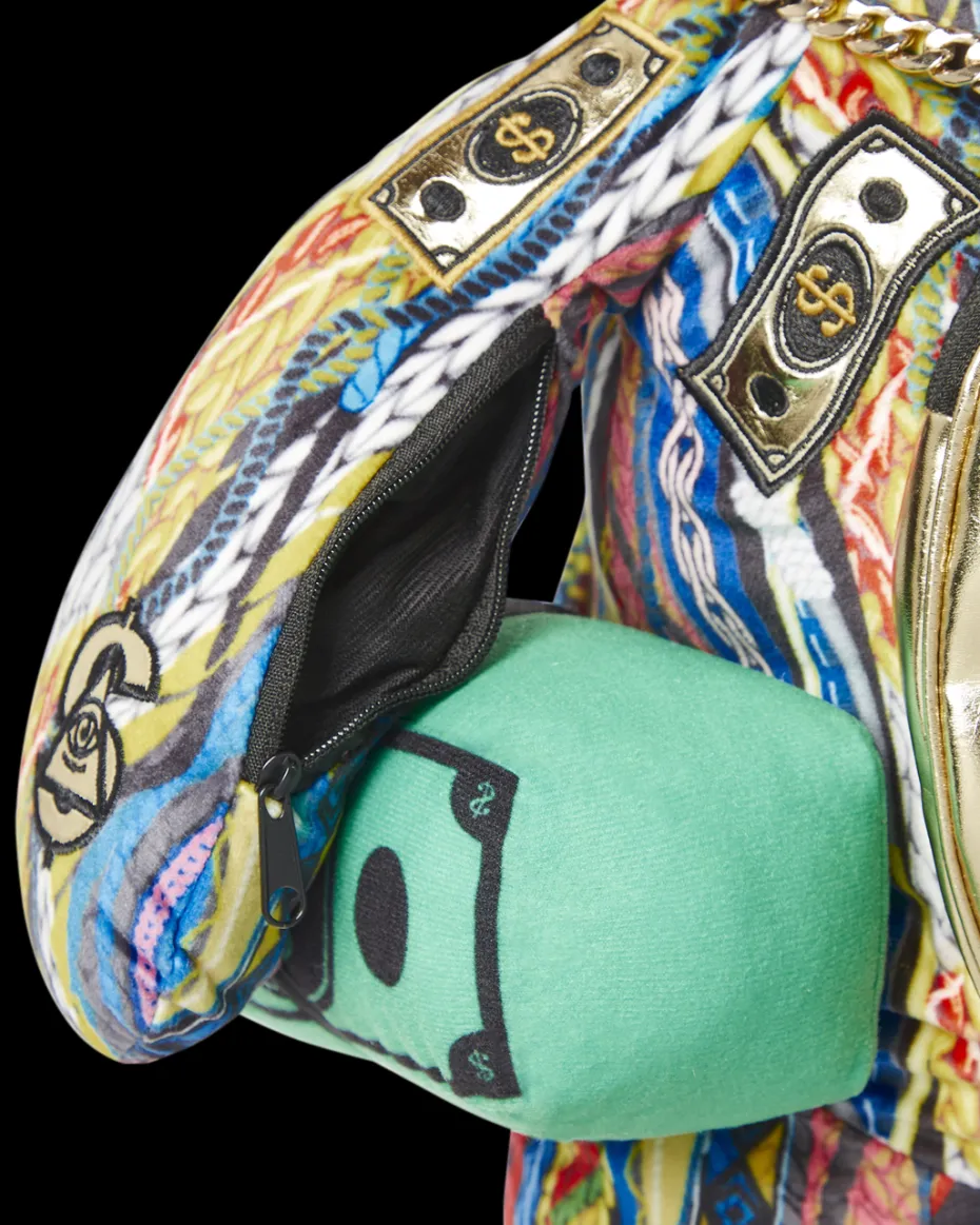 THE GOLDEN AGE MONEYBEAR TEDDYBEAR BACKPACK