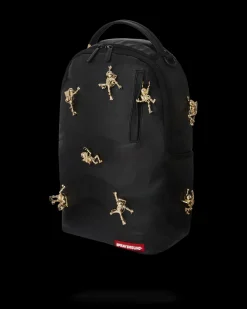 THE LOST IN SPACE BACKPACK (10 3D GOLD METAL ASTRONAUTS)