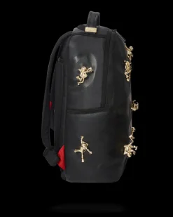 THE LOST IN SPACE BACKPACK (10 3D GOLD METAL ASTRONAUTS)