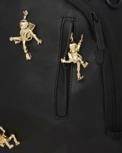 THE LOST IN SPACE BACKPACK (10 3D GOLD METAL ASTRONAUTS)