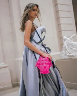 THE MET CANOVA MEDUSA HANDBAG (PINK)