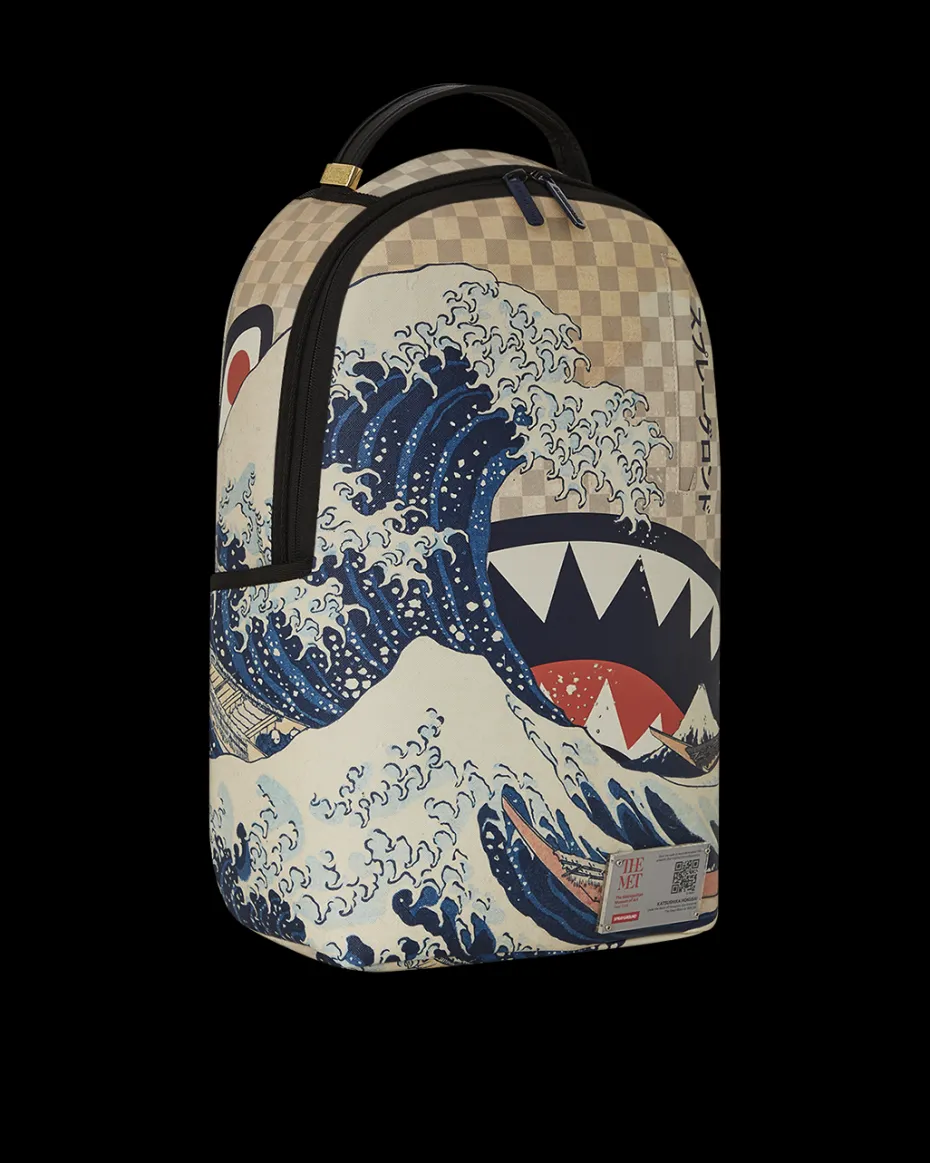 THE MET HOKUSAI GREAT WAVE BACKPACK