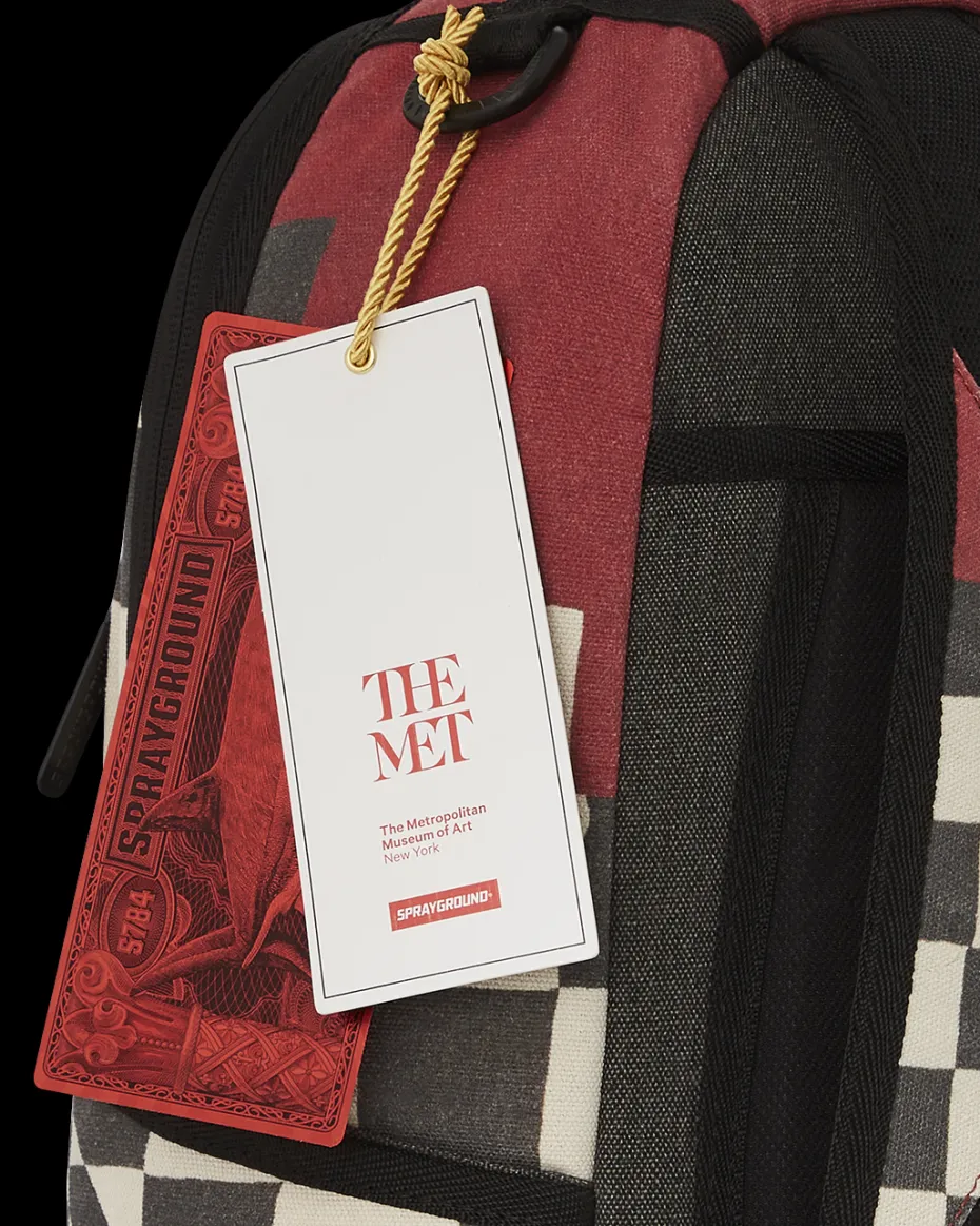 THE MET INCA CHECKERBOARD BACKPACK