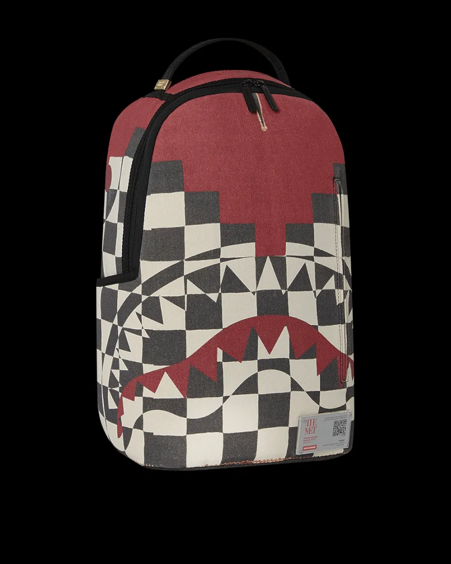 THE MET INCA CHECKERBOARD BACKPACK