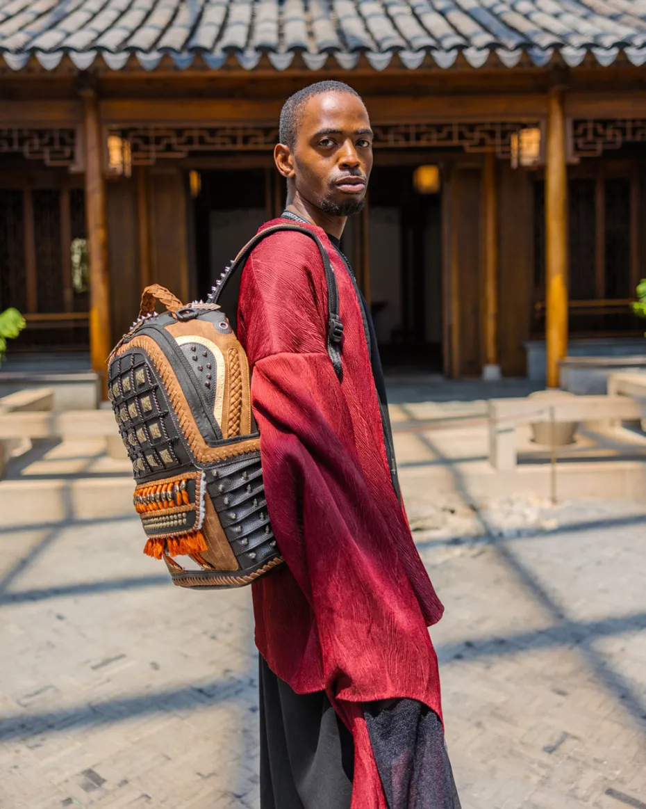 THE MET JAPANESE SAMURAI ARMOR BACKPACK