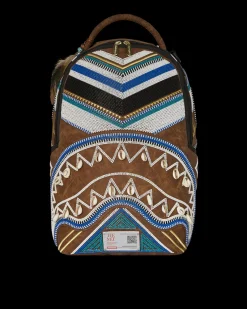 THE MET KUBA KINGDOM HEADDRESS BACKPACK