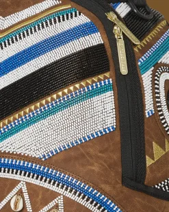 THE MET KUBA KINGDOM HEADDRESS BACKPACK