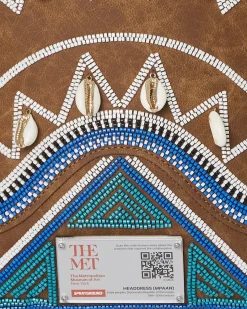 THE MET KUBA KINGDOM HEADDRESS BACKPACK