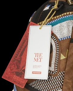 THE MET KUBA KINGDOM HEADDRESS BACKPACK