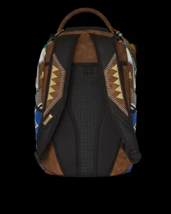 THE MET KUBA KINGDOM HEADDRESS BACKPACK