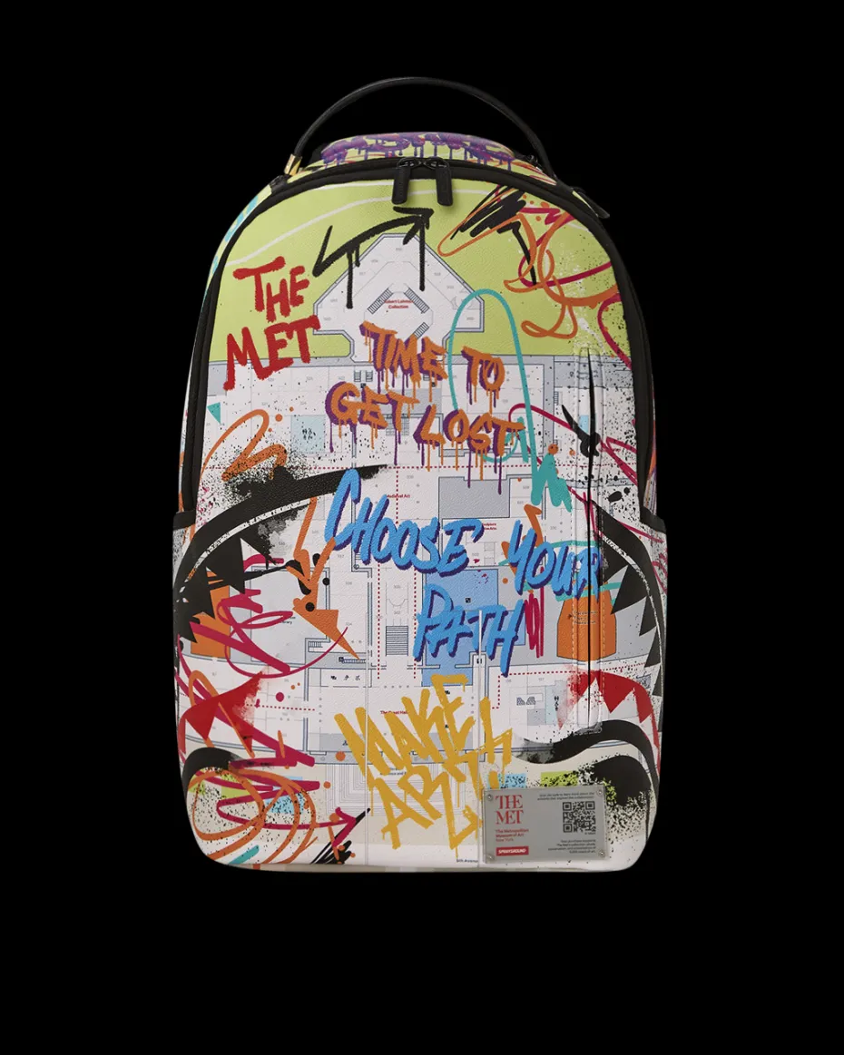 THE MET MAP CHOOSE YOUR PATH BACKPACK