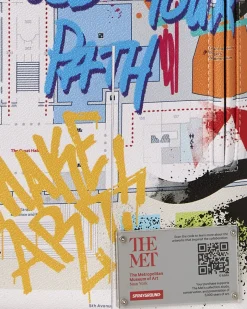 THE MET MAP CHOOSE YOUR PATH BACKPACK