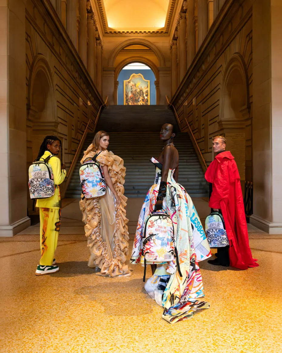 THE MET MAP CHOOSE YOUR PATH BACKPACK