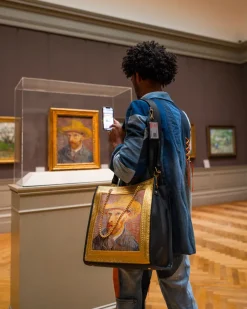 THE MET VAN GOGH FRAMED SELF-PORTRAIT TOTE