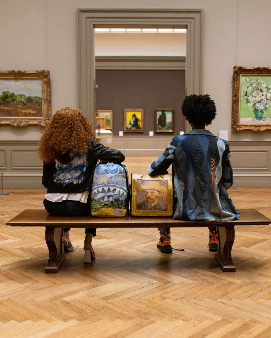 THE MET VAN GOGH FRAMED SELF-PORTRAIT TOTE