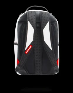 THE SPRAYGROUND DIY WHITE BACKPACK (VEGAN LEATHER & INNER MONEY LINING) & MARKERS INCLUDED